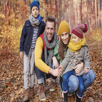 Spending time on fresh air with family Spending time on fresh air with family